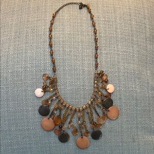 Premier Designs Brown and Black Layered Necklace